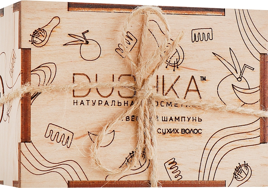 Solid Shampoo for Dry Hair - Dushka — photo N1