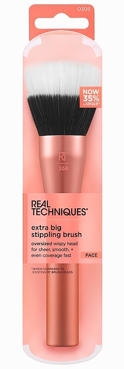 Foundation Brush, 260 - Real Techniques Foundation Brush Extra Big Stippling Brush	 — photo N1