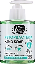 Fragrances, Perfumes, Cosmetics Antibacterial Carambola & Turmeric Hand Soap - MonoLove Bio Hand Soap With Chlorhexidine