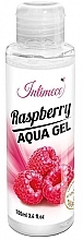 Fragrances, Perfumes, Cosmetics Water-Based Lubricant Gel, raspberry - Intimeco Raspberry Aqua Gel