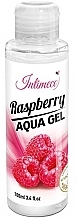 Water-Based Lubricant Gel, raspberry - Intimeco Raspberry Aqua Gel — photo N1