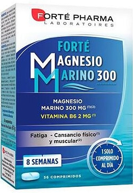 Marine Magnesium Dietary Supplement - Forte Pharma Laboratories Marine Magnesium 300mg — photo N1