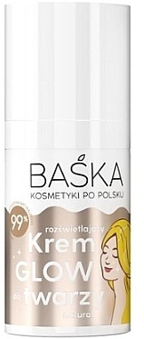 Glow Natural Face Cream - Baska Face Cream — photo N1