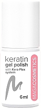 Fragrances, Perfumes, Cosmetics Hybrid Gel Polish - Maga Cosmetics Kera-Flex System Keratin Gel Polish