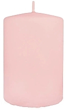 Fragrances, Perfumes, Cosmetics Decorative Candle, 7x10 cm, pink - Artman Classic