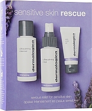 Fragrances, Perfumes, Cosmetics Set - Dermalogica Sensitive Skin Rescue (gel/50ml + spray/50ml + gel/15ml)