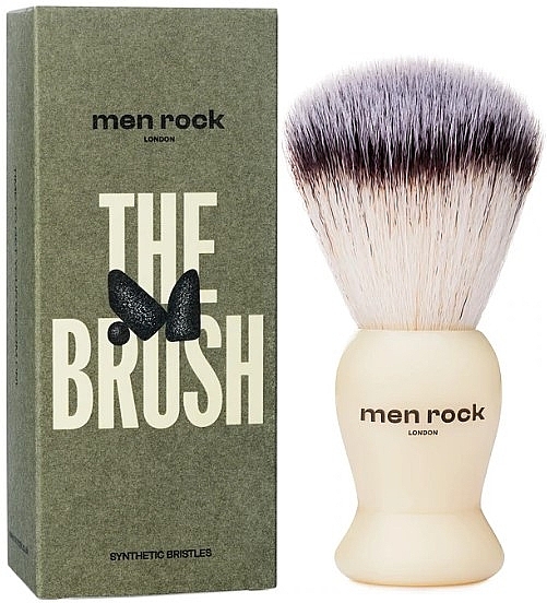 Shaving Brush - Men Rock Synthetic Shaving Brush — photo N4