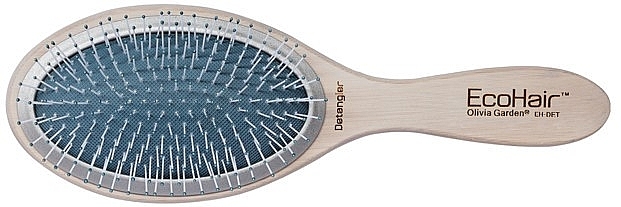 Massaging Hair Brush - Olivia Garden Eco Hair Eco-Friendly Bamboo Paddle Collection Detangle — photo N1