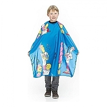 Fragrances, Perfumes, Cosmetics Hairdressing Cape - Xanitalia Kinderapmantel Blue 83x125cm