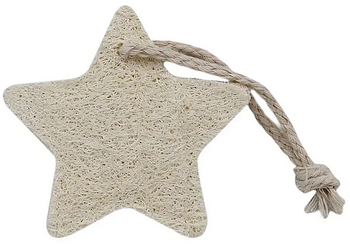 Natural Body Wash Sponge 'Star' - Himalaya dal 1989 Mood Luffa — photo N1