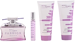 Fragrances, Perfumes, Cosmetics Concept V Design Sex In Town Passion - Set (edp/100ml + b/lot/200ml + sh/gel/200ml + edp/20ml)