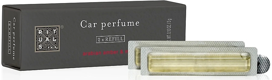 Car Perfume Refill - Rituals Men's Car Perfume Refill Amber & Musk — photo N1