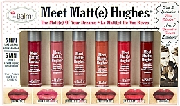 Matte Lipstick Mini Set - theBalm Meet Matt(e) Hughes Mini Kit 12 (lipstick/6x1.2ml) — photo N1
