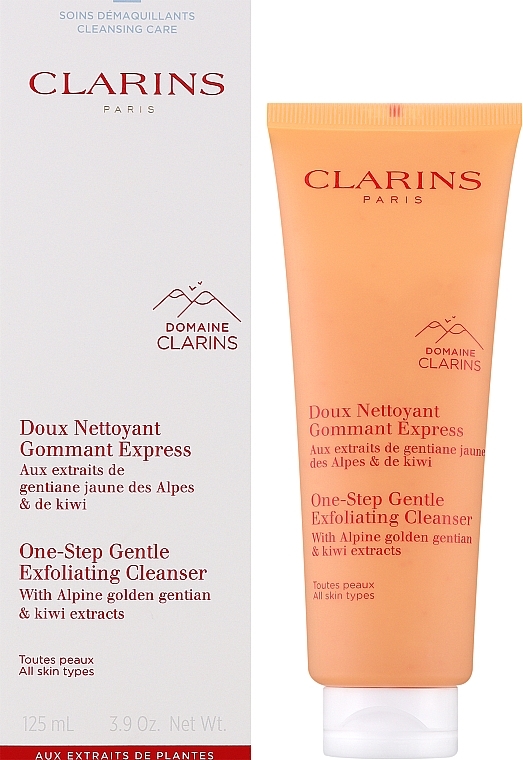 Face Scrub with Plant Extracts & Kiwi - Clarins Domaine Clarins One-Step Gentle Exfoliating Cleanser — photo N2