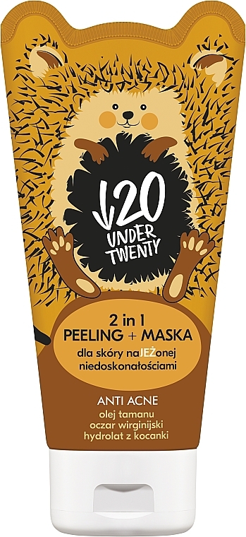 2-in-1 Peeling Mask - Under Twenty Anti Acne — photo N3