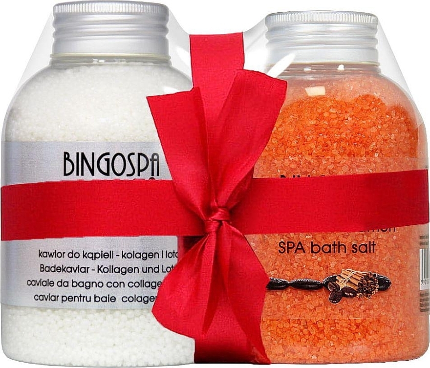 Set - BingoSpa Bath Salt (b/salt/600g + b/salt/380g) — photo N1