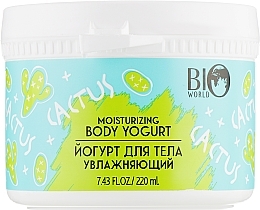 Fragrances, Perfumes, Cosmetics Moisturizing Body Yoghurt - Bio World Secret Life Cactus Moisturizing Body Yogurt