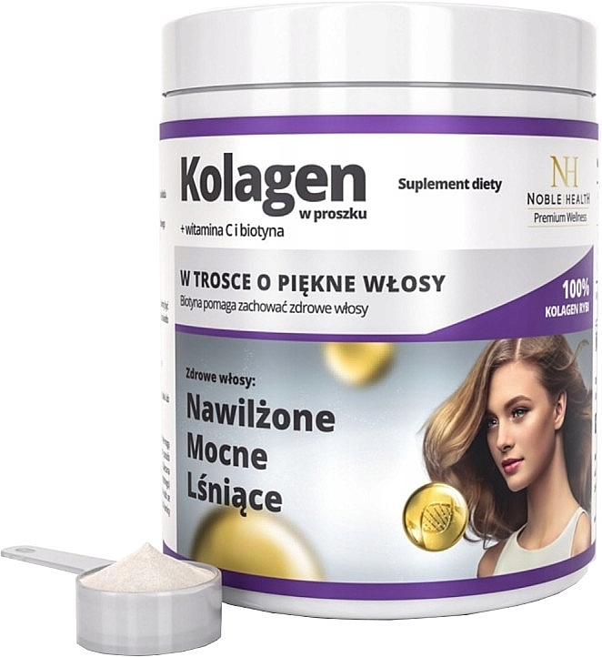 Supplement 'Collagen + Vitamin C and Biotin' - Noble Health Collagen + Vitamin C & Biotin — photo N1