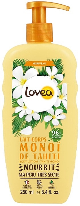 Monoi Body Lotion - Lovea Body Lotion Tahiti Monoi — photo N1