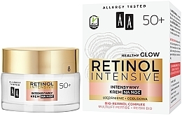 Fragrances, Perfumes, Cosmetics Intensive Night Face Cream 50+ - AA Retinol Intensive Healthy Glow 50+ Night Cream