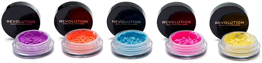 Pigment Set - Makeup Revolution Creator Revolution Artist Pigment Pot Set (pigment/5x0.8g) — photo N1