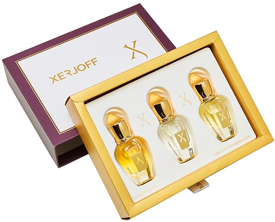 Xerjoff Muse + Apollonia + Accento Overdose - Set (edp/3x15ml) — photo N5