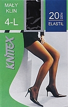 Women Tights "Elastil" 20 Den, nero - Knittex — photo N3