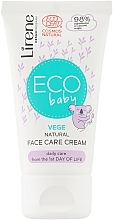 Fragrances, Perfumes, Cosmetics Natural Care Cream for Face - Lirene Eco Baby Cream