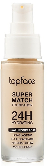 Foundation - Topface Super Match 24H Foundation — photo N1