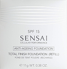 Compact Foundation - Sensai Cellular Performance Total Finish Foundation (refill) — photo N2