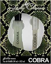 Aroma Parfume Lady Charm Cobra - Set (edt/30ml + edt/mini/8,5ml) — photo N2