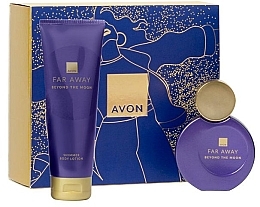 Fragrances, Perfumes, Cosmetics Avon Far Away Beyond The Moon - Set (parf/50ml + b/lot/125ml)