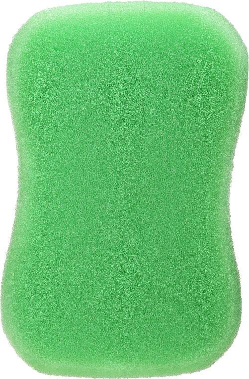 Rectangular Bath Sponge, green - Ewimark — photo N1