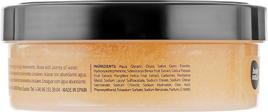 Mango, Papaya & Marula Body Scrub - Body Natur Mango, Papaya and Marula Body Scrub — photo N8