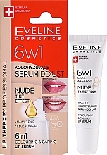 Intensive Lip Serum 6 in 1 - Eveline Cosmetics Lip Therapy Proffesional Tint — photo N5