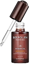 Fragrances, Perfumes, Cosmetics Face Oil - Missha Bee Pollen Renew Oil