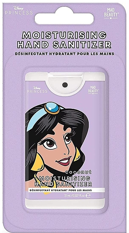 Coconut Sanitizer - Mad Beauty Disney Pop Princess Moisturising Hand Sanitizer Jasmine — photo N16