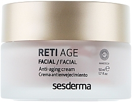 Anti-Aging 3-Retinol Face Cream for Dry Skin - SesDerma Laboratories Reti Age Facial Antiaging Cream 3-Retinol System — photo N2