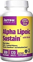 Dietary Supplement - Jarrow Formulas Alpha Lipoic Sustain with Biotin 300 mg — photo N6