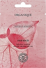 Fragrances, Perfumes, Cosmetics Delicate Strengthening Hair Mask - Organique Naturals Sensitive (sample)