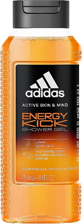 Shower Gel - Adidas Active Skin & Mind Energy Kick Shower Gel — photo N1