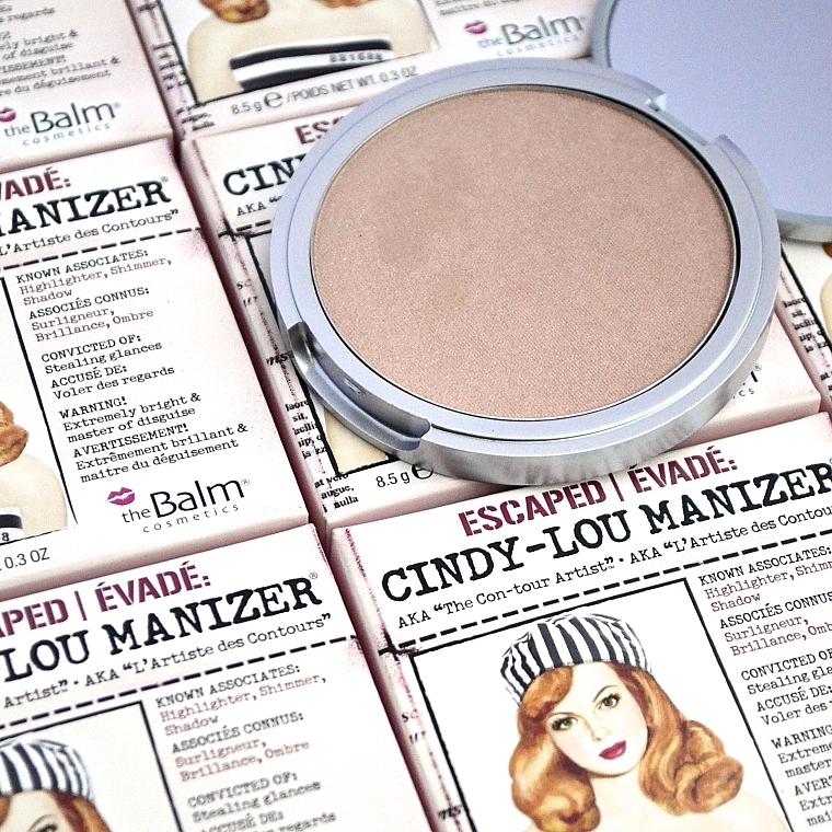 Highlighter, Shimmer and Shadow - theBalm Cindy-Lou Manizer Highlighter & Shadow — photo N3