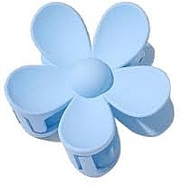 Flower Hair Clip, blue - Ecarla — photo N1