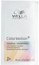 Fragrances, Perfumes, Cosmetics Color Protection Shampoo - Wella Professionals Color Motion+ Shampoo (sample)