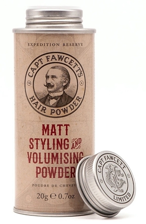 Volumising Hair Powder - Captain Fawcett Matt Styling And Volumising Hair Powder — photo N1