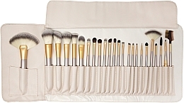 Fragrances, Perfumes, Cosmetics Set of Makeup Brushes in Case, 24 pcs. - Zoe Ayla Cosmetics Professional Make-Up Brush Set