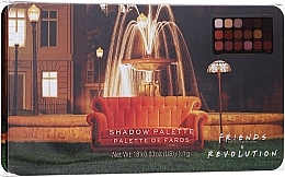 Eyeshadow Palette - Makeup Revolution Friends X Revolution Shadow Palette Forever Flawless I’ll Be There For You — photo N2