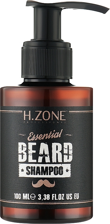 Beard Shampoo - H.Zone Essential Beard Shampoo — photo N1