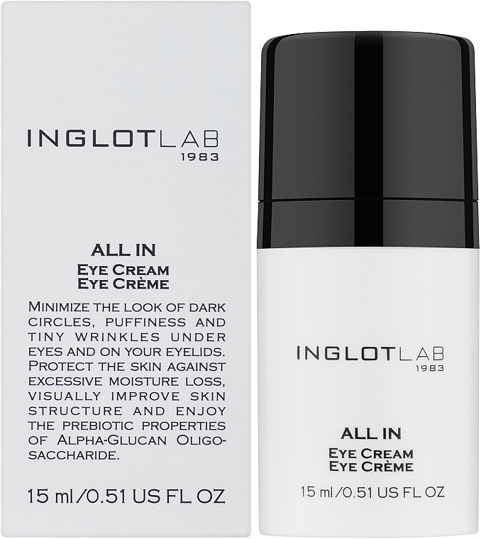 Eye Cream - Inglot All In Eye Cream — photo N2