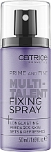 Fragrances, Perfumes, Cosmetics Makeup Fixing Spray - Catrice Prime And Fine Multitalent Fixing Spray